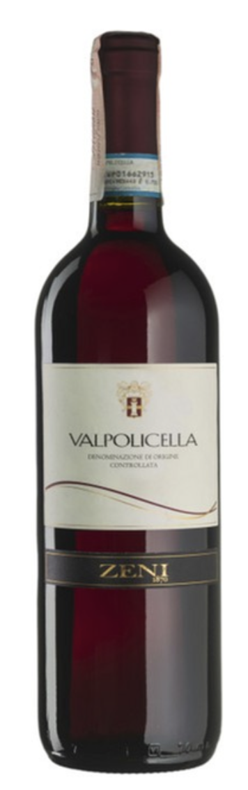 Вино Zeni Вальполічелла сух/чер 0,75л Італ 12,5%